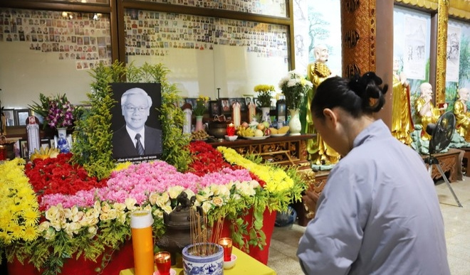 អគ្គលេខាបក្ស Nguyen Phu Trong គឺជាប្រភពបំផុសគំនិតសម្រាប់ជំនាន់ជនជាតិវៀតណាមនៅឯបរទេស អគ្គលេខាបក្ស Nguyen Phu Trong គឺជាប្រភពបំផុសគំនិតសម្រាប់ជំនាន់ជនជាតិវៀតណាមនៅឯបរទេស