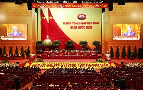 ພັກກອມມູນິດ ຈະນຳພາ ຫວຽດນາມບັນລຸບາດກ້າວບຸກທະລຸຢ່າງຍິ່ງໃຫຍ່ໃນດ້ານເສດຖະກິດ ພ ກ ກອມ ມ ນ ດ ຈະ ນຳ ພາ ຫວຽດ ນາມ ບ ນ ລ ບາດ ກ າວ ບ ກ ທະ ລ ຢ າງ ຍ ງໃຫຍ ໃນ ດ ານ ເສດ ຖະ ກ ດ