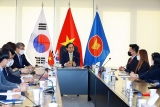 ລັດ​ຖະ​ມົນ​ຕີ​ກະ​ຊວງ​ການ​ຕ່າງ​ປະ​ເທດ ຫວຽດ​ນາມ ບຸ່ຍ​ແທັງ​ເຊີນ: ຫວຽດ​ນາມ ໃຫ້​ຄວາມ​ສົນ​ໃຈ​ຕໍ່​ປະ​ຊາ​ຄົມ​ຊາວ ຫວຽດ​ນາມ ອາ​ໄສ​ຢູ່​ຕ່າງ​ປະ​ເທດ, ໃນ​ນັ້ນ ມີ ສ.ເກົາຫຼີ