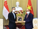 ການ​ຢ້ຽມ​ຢາມ​ ສິງ​ກະ​ໂປ ຂອງ​ທ່ານ​ປະ​ທານ​ປະ​ເທດ ຫງວຽນ​ຊວັນ​ຟຸກ ຢັ້ງ​ຢືນ​ຄືນ​ການ​ພົວ​ພັນ​ອັນ​ດີ​ງາມ​ລະ​ຫວ່າງ ສິງ​ກະ​ໂປ ແລະ ຫວຽດ​ນາມ