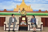 ຫ ວໜ າຄະນະພ ວພ ນຕ າງປະເທດສ ນກາງພ ກ ພ ບປະທາງໄກ ກ ບຫ ວໜ າ ຄະນະຈ ດຕ ງ ແລະ ນະໂຍບາຍສ ນກາງພ ກກອມມ ນ ດກ ບາ