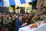 ໃນການພ ວພ ນສາກ ນຂອງຫວຽດນາມ ສາຍພ ວພ ນລະຫວ າງລາວ ຫວຽດນາມ ແມ ນສາຍພ ວພ ນແບບພ ເສດ