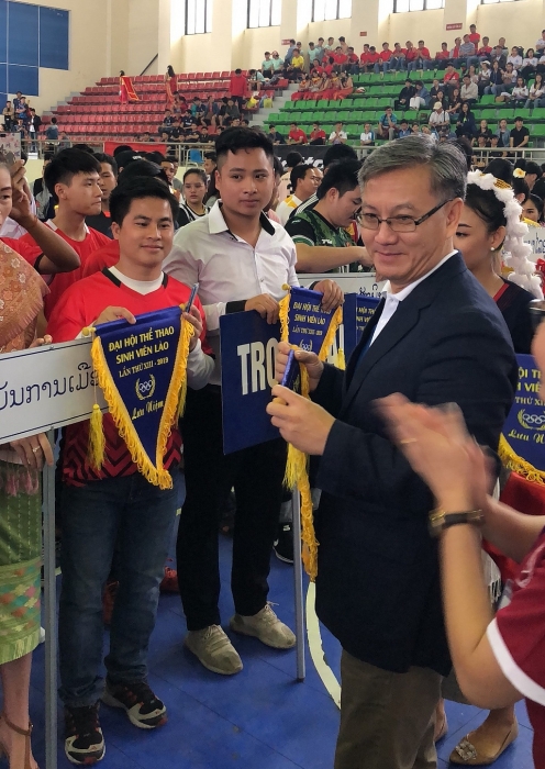 khai mac dai hoi the thao luu hoc sinh lao tai ha noi