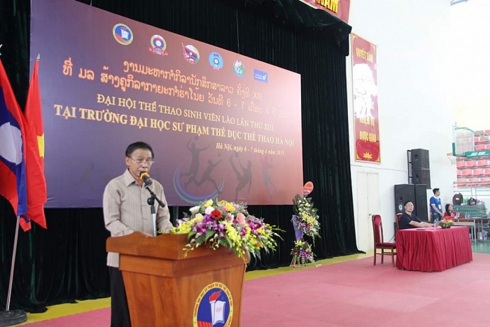 be mac dai hoi the thao luu hoc sinh lao toan thanh pho ha noi nam 2019