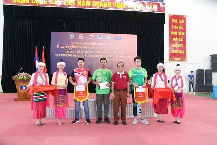 be mac dai hoi the thao luu hoc sinh lao toan thanh pho ha noi nam 2019