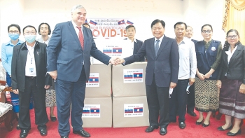 ສະຫະພັນຣັດເຊຍ ມອບອຸປະກອນການແພດ ໃຫ້ກະຊວງສາທາລະນະສຸກ