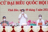 ທ່ານ​ປະ​ທານ​ສະ​ພາ​ແຫ່ງ​ຊາດ ເວືອງ​ດິ່ງ​ເຫວ້ ພົບ​ປະ​ກັບ​ຜູ້​ມີ​ສິດ​ເລືອກ​ຕັ້ງ, ຂົນ​ຂວາຍ​ການ​ເລືອກ​ຕັ້ງ​ຢູ່ ນະ​ຄອນ ຫາຍ​ຟ່ອງ