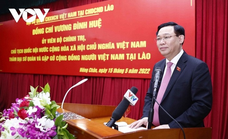 ຊາວ​ຫວຽດ​ນາມ ແຕ່​ລະ​ຄົນຢູ່ ລາວ ຕ້ອງ​ແມ່ນນັກ​ການ​ທູດ ​ເພື່ອ​ພັດ​ທະ​ນາ ແລະ ຍົກ​ສູງ ສາຍ​ພົວ​ພັນ​ແບບ​ພິ​ເສດ ລະ​ຫວ່າງ ຫວຽດ​ນາມ - ລາວ ຢ່າງ​ບໍ່​ຢຸດ​ຢັ້ງ