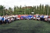 ບ ນດາກ ດຈະກຳສະເຫລ ມສະຫລອງວ ນຄ ແຫ ງຊາດ ລາວ ຄ ບຮອບ 26 ປ