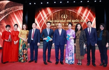 ບັນຍາກາດພິທີມອບລາງວັນສື່ມວນຊົນແຫ່ງຊາດ ຄັ້ງທີ XV
