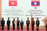 ພິທີປະດັບຫຼຽນໄຊແຮງງານຂອງ ສປປ ລາວ ໃຫ້ວິທະຍາຄານການແພດກອງທັບຫວຽດນາມ