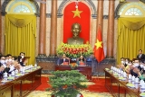 ທ່ານນາງຮອງປະທານປະເທດພົບປະກັບຄູອາຈານດີເດັ່ນເມື່ອເຂົ້າຮ່ວມລາຍການ “ແບ່ງປັນກັບຄູອາຈານ”ປີ 2021