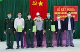 ບັນດາຄ້າຍທະຫານ​ຊາຍ​ແດນກອນຕຸມ ແຮກສ່ຽວກັບ​ຕາ​ແສງຊາຍແດນ ເພື່ອ​ປົກ​ປັກ​ຮັກສາ​ອະທິປະ​ໄຕ​ຊາຍ​ແດນ​ແຫ່ງ​ຊາດ