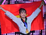 ນັກ​ກິ​ລາ Taekwondo ເຈົາ​ຕວຽດ​ເວິນ ແມ່ນ​ໜຶ່ງ ໃນ​ຈຳ​ນວນ “ທູດ​ກິ​ລາ​ຍິງ ອາ​ຊຽນ” 10 ຄົນ