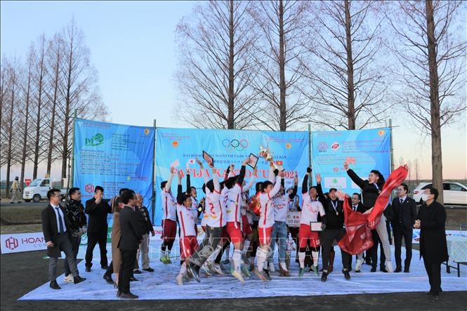 ການແຂ່ງຂັນບານເຕະ FAVIJA Kanto Cup 2021: ເຊື່ອມຕໍ່ປະຊາຄົມຊາວຫວຽດນາມ ຢູ່ຍີ່ປຸ່ນ