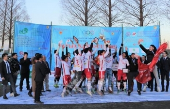 ການແຂ່ງຂັນບານເຕະ FAVIJA Kanto Cup 2021: ເຊື່ອມຕໍ່ປະຊາຄົມຊາວຫວຽດນາມ ຢູ່ຍີ່ປຸ່ນ