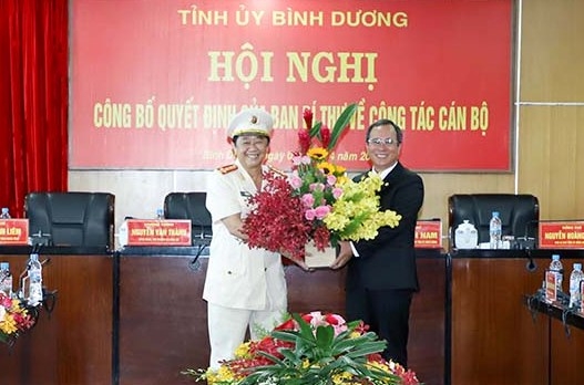 Giám đốc Công an giữ chức Phó Bí thư Tỉnh ủy Bình Dương giam doc cong an giu chuc pho bi thu tinh uy binh duong