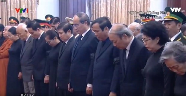 Quốc tang Nguyên Chủ tịch nước Lê Đức Anh quoc tang nguyen chu tich nuoc le duc anh