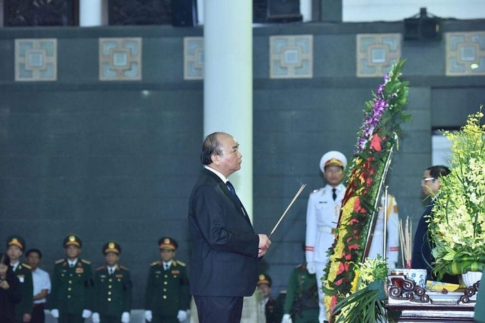 Quốc tang Nguyên Chủ tịch nước Lê Đức Anh quoc tang nguyen chu tich nuoc le duc anh