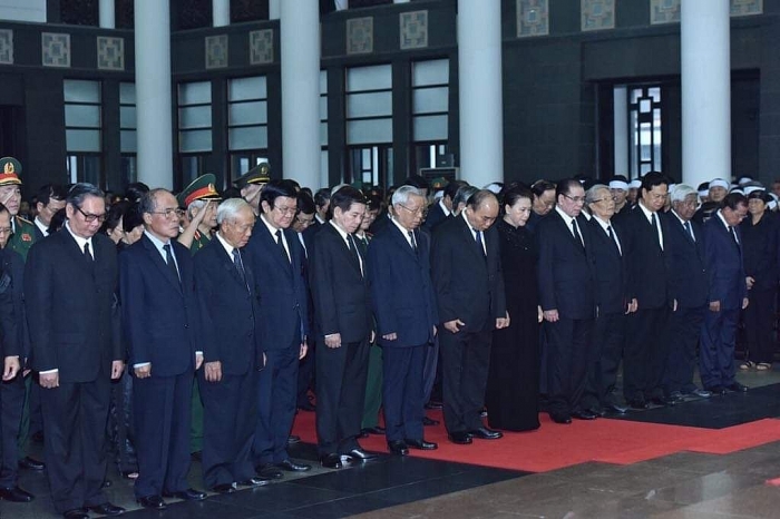 Quốc tang Nguyên Chủ tịch nước Lê Đức Anh quoc tang nguyen chu tich nuoc le duc anh