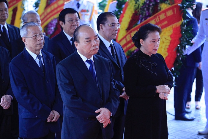 Quốc tang Nguyên Chủ tịch nước Lê Đức Anh quoc tang nguyen chu tich nuoc le duc anh
