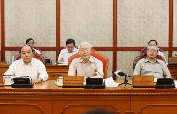 Tổng Bí thư, Chủ tịch nước Nguyễn Phú Trọng chủ trì họp Bộ Chính trị ngày 15/5 tong bi thu chu tich nuoc nguyen phu trong chu tri hop bo chinh tri ngay 155