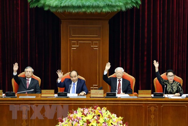 Bế mạc Hội nghị lần thứ 10, Ban Chấp hành Trung ương Đảng khóa XII be mac hoi nghi lan thu 10 ban chap hanh trung uong dang khoa xii