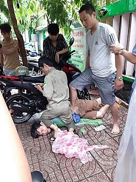 Hai cha con “hiệp sĩ” truy bắt tên trộm xe máy ở Sài Gòn hai cha con hiep si truy bat ten trom xe may o sai gon
