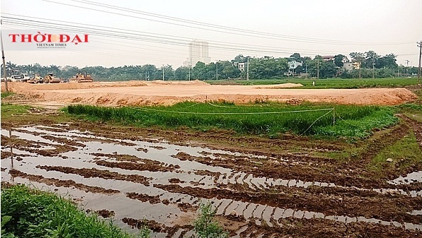 Dự án KĐT mới Tây Nam Việt Trì: Ngang nhiên san lấp khi chưa có Quyết định của UBND tỉnh du an kdt moi tay nam viet tri ngang nhien san lap khi chua co quyet dinh cua ubnd tinh