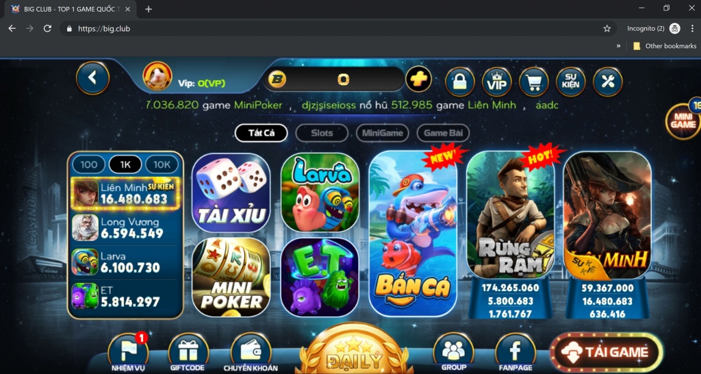 Đường dây đánh bạc trên mạng Big.club: Chiêu "ẩn nấp" tinh vi duong day danh bac tren mang bigclub chieu an nap tinh vi