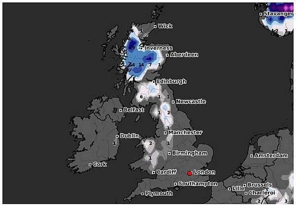 UK and Europe weather forecast latest, January 4: Heavy rain, cold air to batter with snow and wintry conditions throughout Europe UK and Europe weather forecast latest, January 4: Heavy rain, cold air to batter with snow and wintry conditions throughout Europe