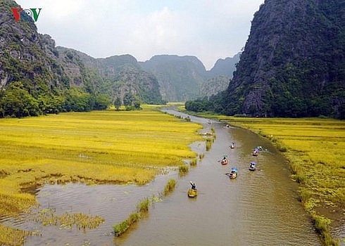 Tam Coc-Bich Dong tourism site in Ninh Binh province. Photo: VOV News 5845 vietnam 3