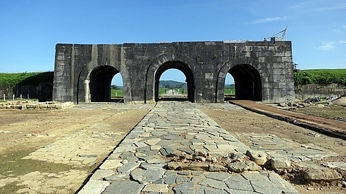 Ancient world heritage citadel of Vietnam damaged by natural disasters