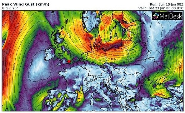 UK and Europe weather forecast latest, January 12: Milder but colder in far north in the UK with rain then heavy snow strikes UK and Europe weather forecast latest, January 12: Milder but colder in far north in the UK with rain then heavy snow strikes