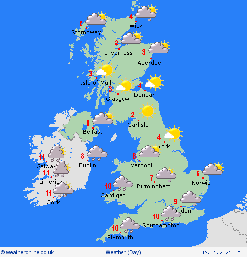 UK and Europe weather forecast latest, January 12: Milder but colder in far north in the UK with rain then heavy snow strikes UK and Europe weather forecast latest, January 12: Milder but colder in far north in the UK with rain then heavy snow strikes