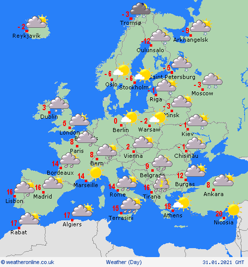 UK and Europe daily weather forecast latest, January 31: Heavy snow to sweep Britain as a brutal Icelandic freeze strikes UK and Europe daily weather forecast latest, January 31: Heavy snow to sweep Britain as a brutal Icelandic freeze strikes