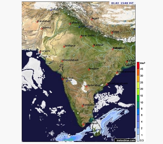 India daily weather forecast latest, February 1: Widespread thundershowers to cover plains of northwest India in days 1453 india 122