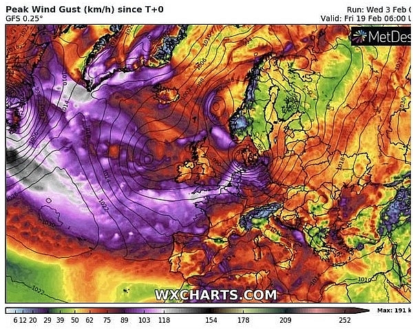 UK and Europe daily weather forecast latest, February 5: The biggest snow event to hit the UK in days while maps turn purple with heavy snow sparked by storms from the Atlantic UK and Europe daily weather forecast latest, February 5: The biggest snow event to hit the UK in days while maps turn purple with heavy snow sparked by storms from the Atlantic
