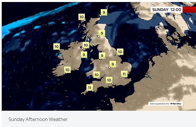UK and Europe daily weather forecast latest, February 28: A sunny weekend with mild temperatures in the UK before freezing air to hit UK and Europe daily weather forecast latest, February 28: A sunny weekend with mild temperatures in the UK before freezing air to hit