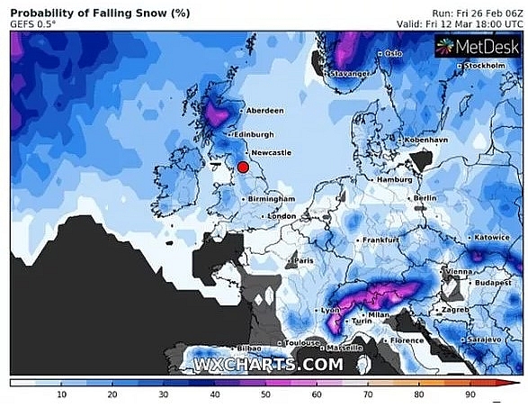 UK and Europe daily weather forecast latest, February 28: A sunny weekend with mild temperatures in the UK before freezing air to hit UK and Europe daily weather forecast latest, February 28: A sunny weekend with mild temperatures in the UK before freezing air to hit