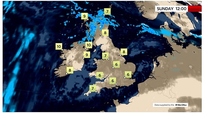 UK and Europe daily weather forecast latest, March 7: A mainly dry day with a good deal of sunshine across England, Wales and Ireland UK and Europe daily weather forecast latest, March 7: A mainly dry day with a good deal of sunshine across England, Wales and Ireland