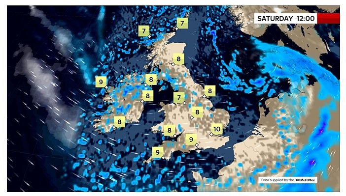 UK and Europe daily weather forecast latest, March 13: Windy weather through the weekend with further heavy showers in Britain UK and europe daily weather forecast latest, march 13: windy through the weekend with further heavy showers in britain