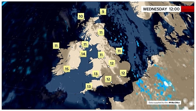 UK and Europe daily weather forecast latest, March 17: Mostly fine with plenty of sunshine for most parts in the UK UK and Europe daily weather forecast latest, March 17: Mostly fine with plenty of sunshine for most parts in the UK