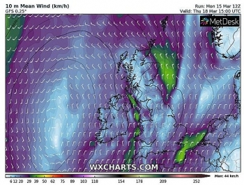 uk and europe daily weather forecast latest march 17 mostly fine with plenty of sunshine for most parts in the uk
