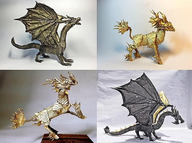 Turning traditional paper into works of art Turning traditional paper into works of art