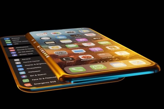 iPhone slide pro recalling the sliding second screen