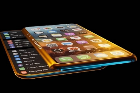 iPhone slide pro recalling the sliding second screen