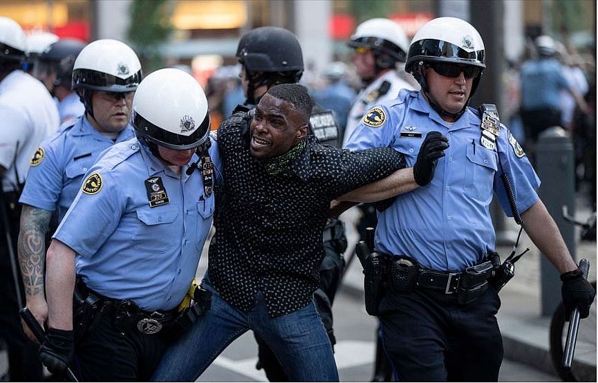 Protests and riots in America update: Time to say goodbye to man whose death ignited racism matter protests and riots in america update time to say goodbye to man whose death ignited racism matter