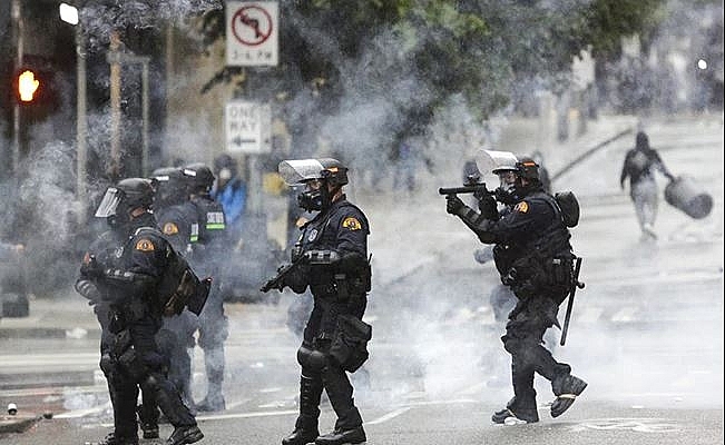 US News today American people celebrate Juneteenth with anti racism marches across the nation 2745 us cops