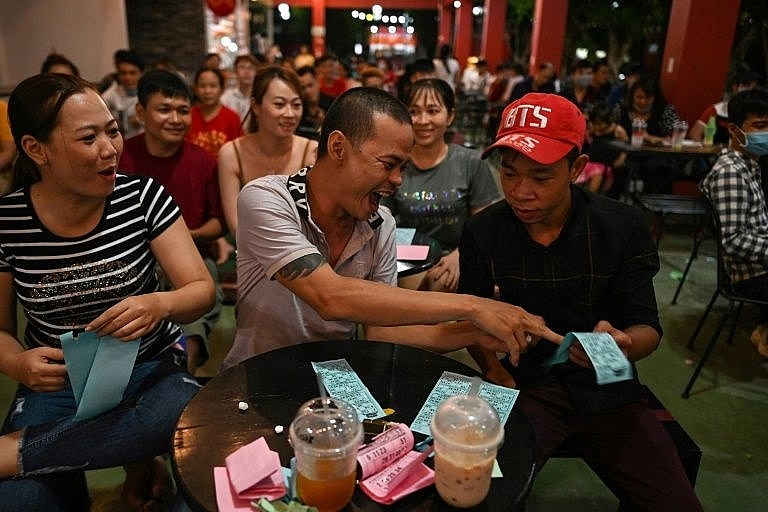 Much of the audience at the shows in Ho Chi Minh City and next door Binh Duong province is young. Photo: AFP 0105 lgbt vietnam 3